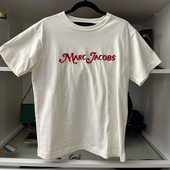 Marc Jacobs The Logo Embellished Tee - Picture 2 of 5